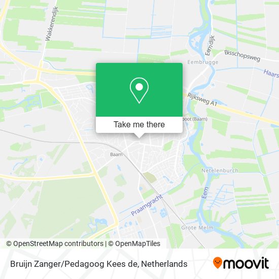 Bruijn Zanger/Pedagoog Kees de map