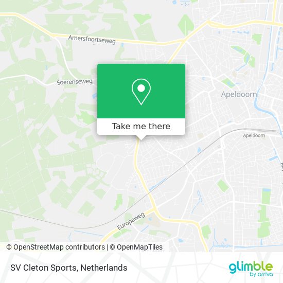 SV Cleton Sports map