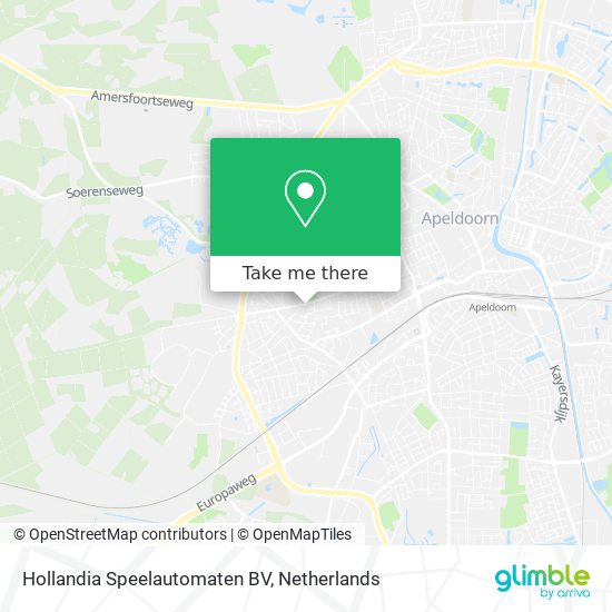 Hollandia Speelautomaten BV Karte