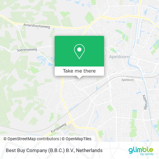 Best Buy Company (B.B.C.) B.V. map