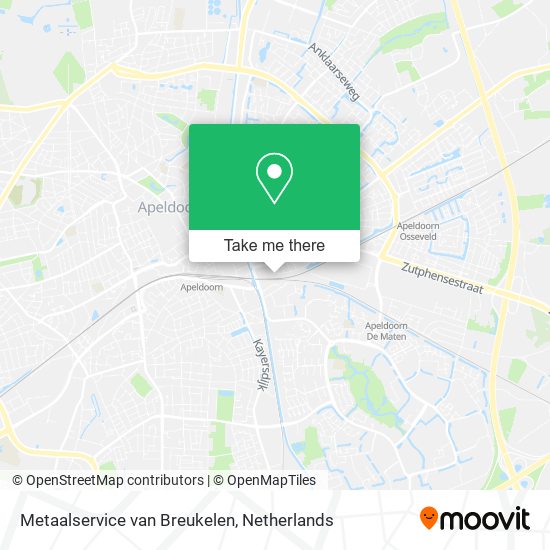 Metaalservice van Breukelen Karte