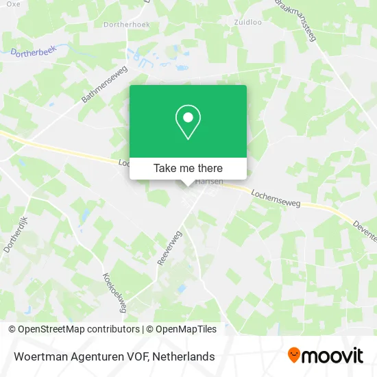Woertman Agenturen VOF map