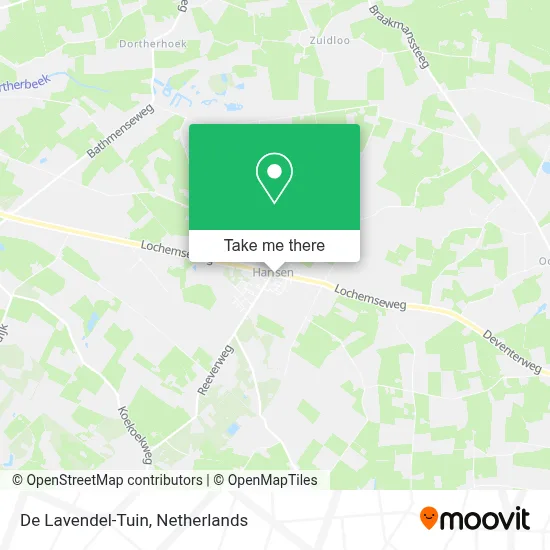 De Lavendel-Tuin map