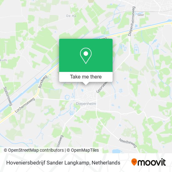 Hoveniersbedrijf Sander Langkamp map