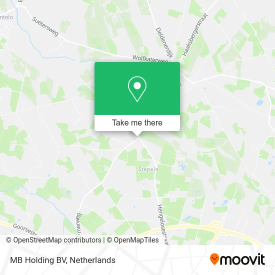 MB Holding BV map
