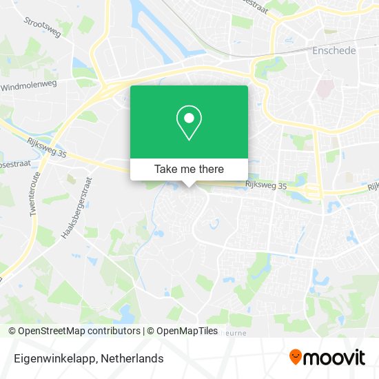 Eigenwinkelapp map