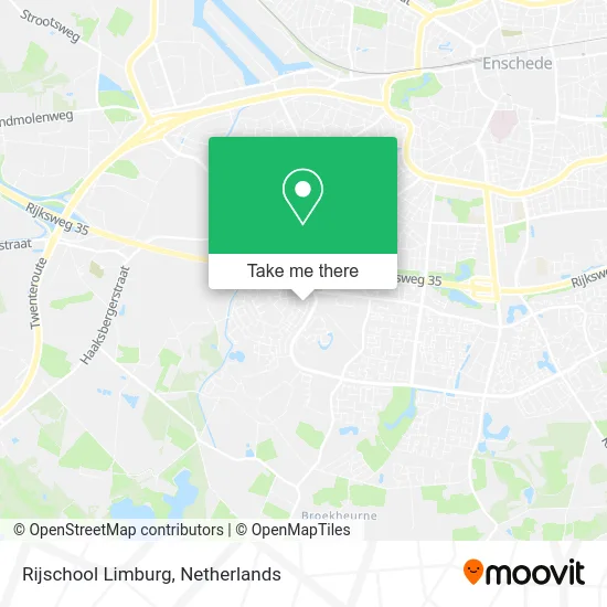 Rijschool Limburg map