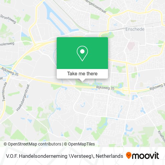 V.O.F. Handelsonderneming \Versteeg\ map