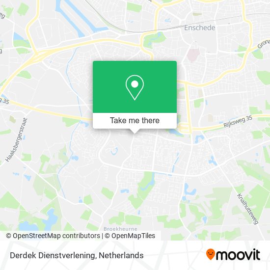 Derdek Dienstverlening map