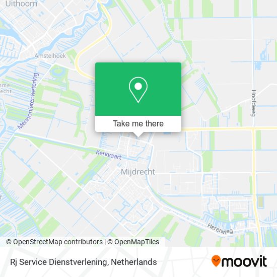 Rj Service Dienstverlening map