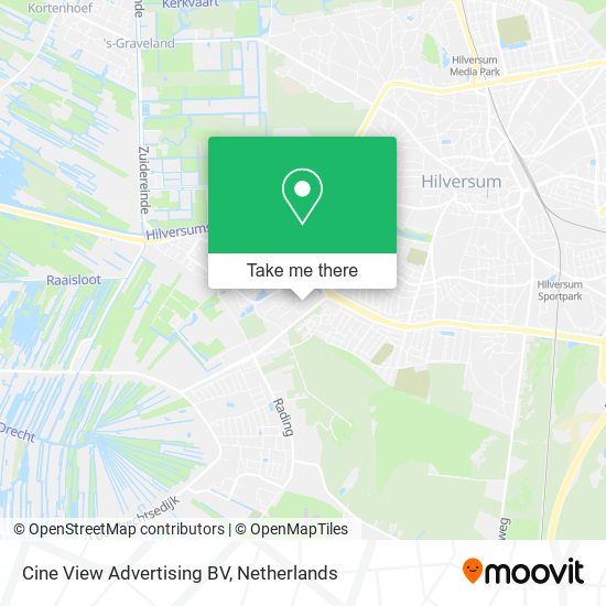 Cine View Advertising BV map