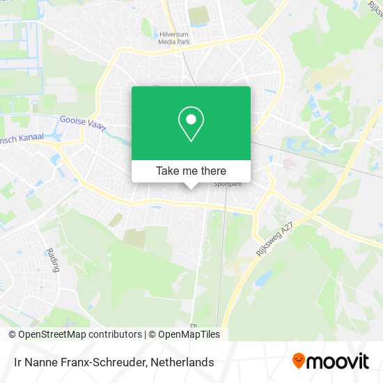 Ir Nanne Franx-Schreuder map