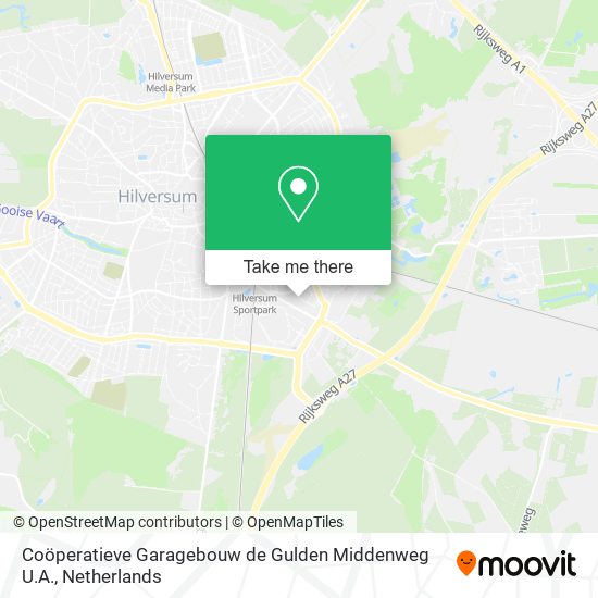 Coöperatieve Garagebouw de Gulden Middenweg U.A. Karte