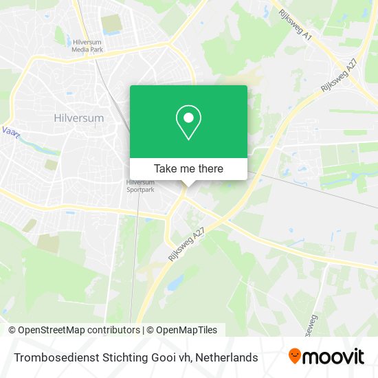 Trombosedienst Stichting Gooi vh Karte