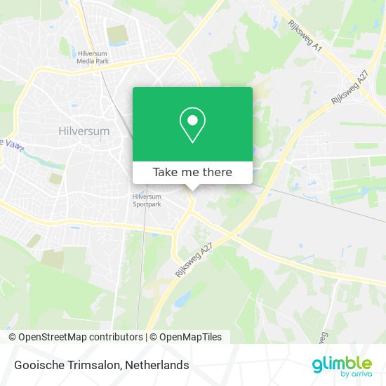 Gooische Trimsalon map