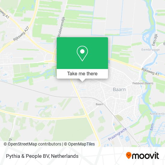 Pythia & People BV map