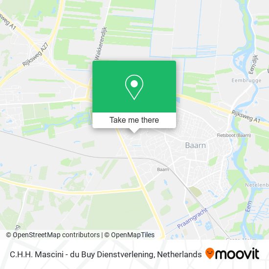 C.H.H. Mascini - du Buy Dienstverlening map