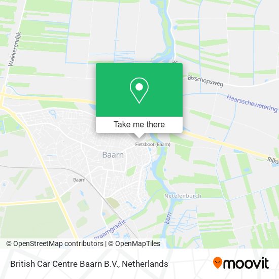 British Car Centre Baarn B.V. map
