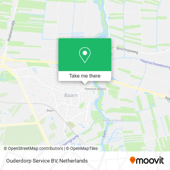 Ouderdorp Service BV map