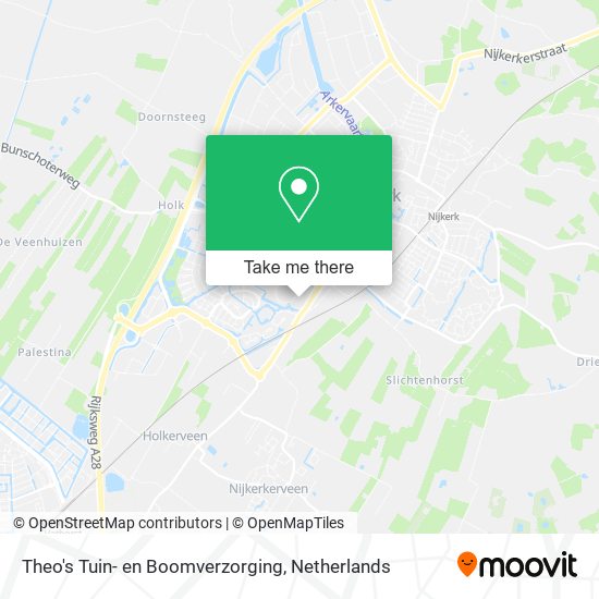 Theo's Tuin- en Boomverzorging map