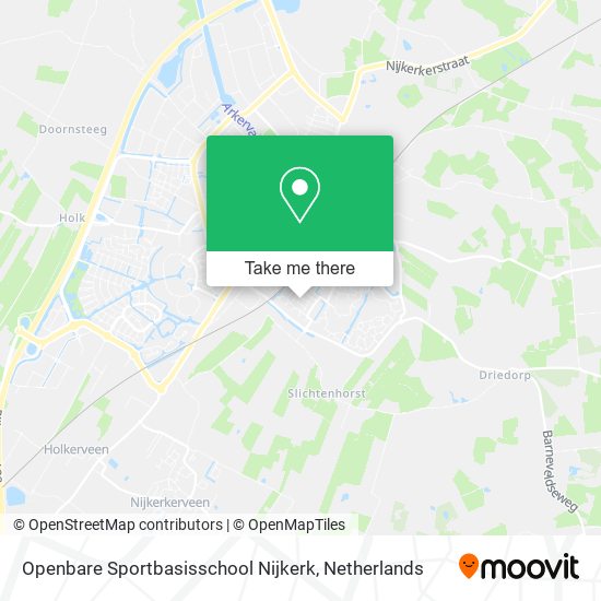 Openbare Sportbasisschool Nijkerk map