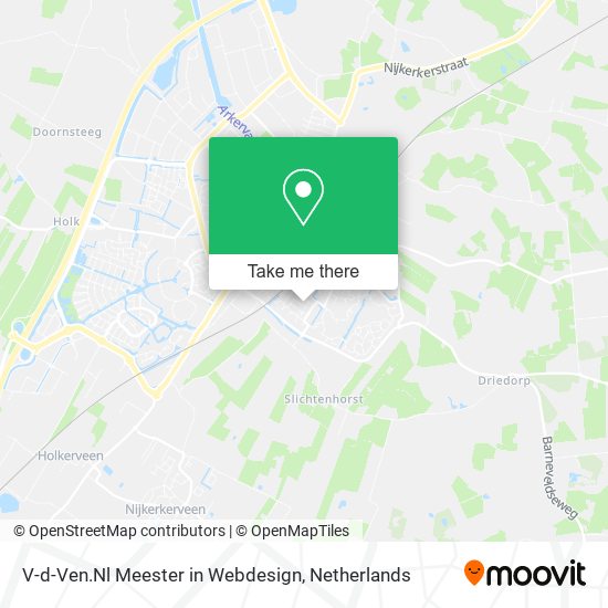 V-d-Ven.Nl Meester in Webdesign map