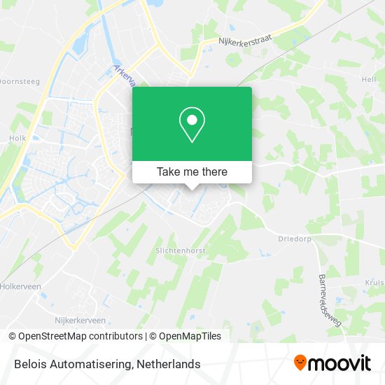 Belois Automatisering map
