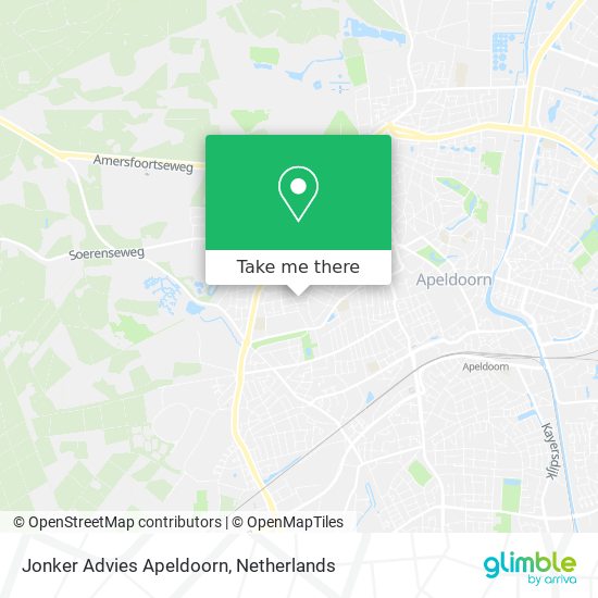 Jonker Advies Apeldoorn Karte