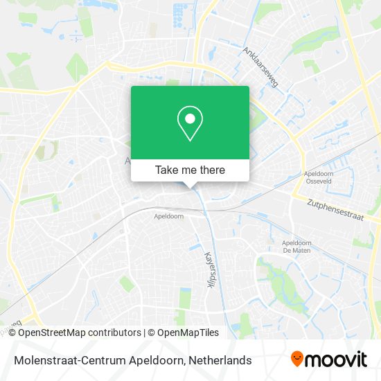 Molenstraat-Centrum Apeldoorn map