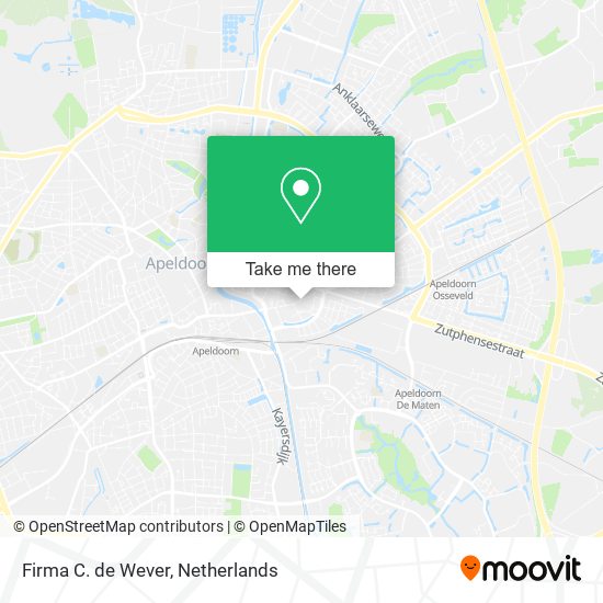 Firma C. de Wever map
