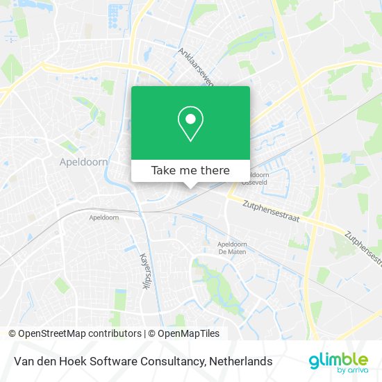 Van den Hoek Software Consultancy map