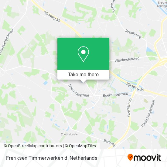 Freriksen Timmerwerken d map