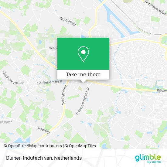 Duinen Indutech van map