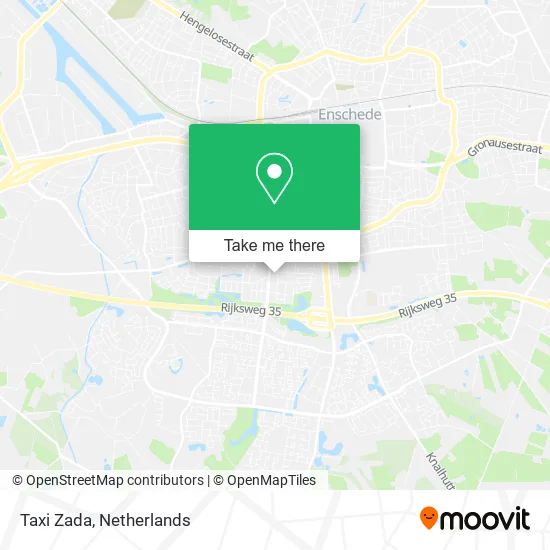 Taxi Zada map