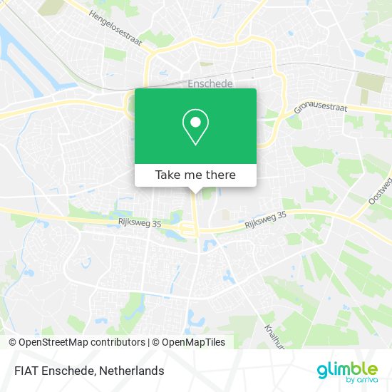 FIAT Enschede Karte