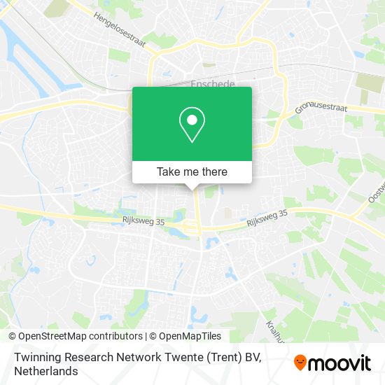 Twinning Research Network Twente (Trent) BV Karte