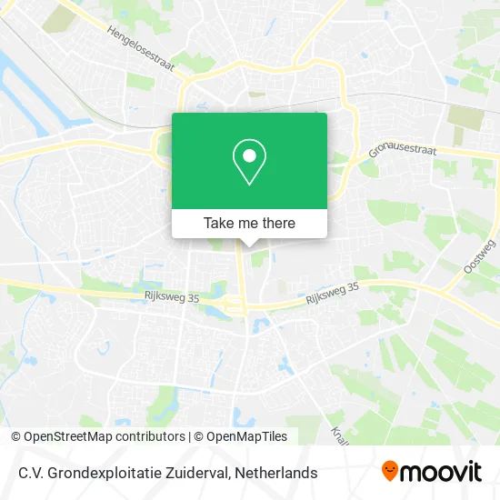 C.V. Grondexploitatie Zuiderval map