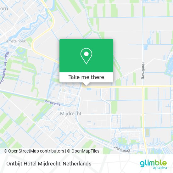 Ontbijt Hotel Mijdrecht map