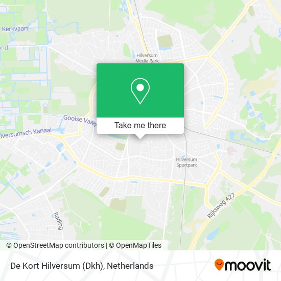 De Kort Hilversum (Dkh) map