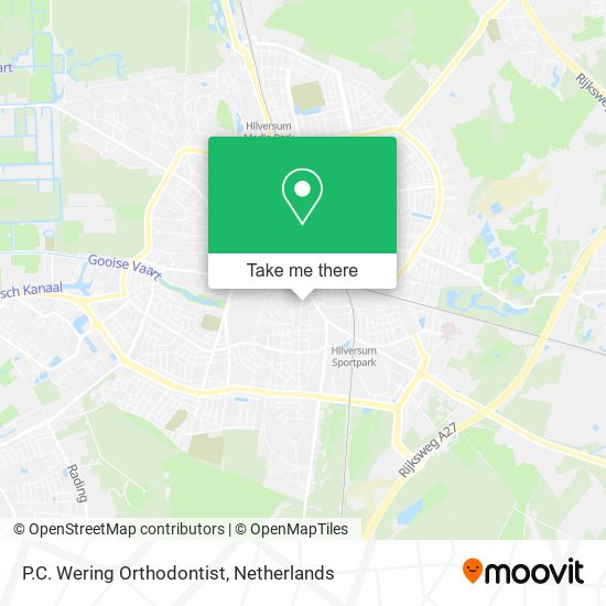 P.C. Wering Orthodontist map