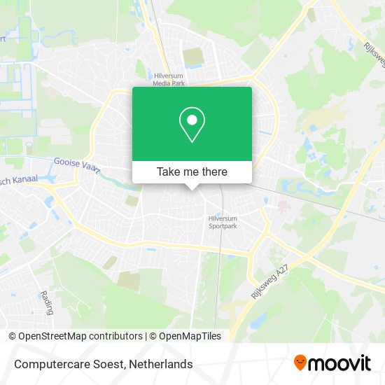 Computercare Soest map