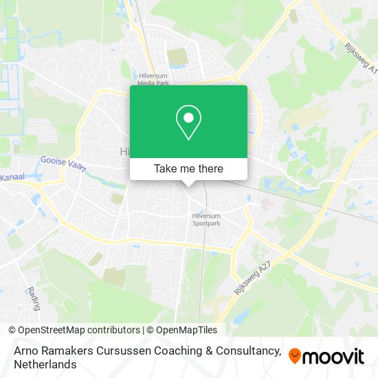 Arno Ramakers Cursussen Coaching & Consultancy map