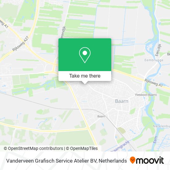 Vanderveen Grafisch Service Atelier BV map