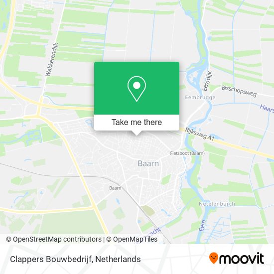 Clappers Bouwbedrijf map