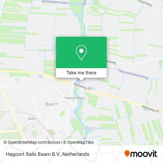 Hagoort Sails Baarn B.V. map