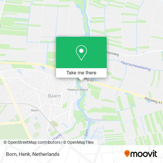 Born, Henk map