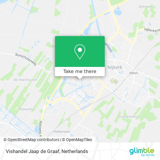 Vishandel Jaap de Graaf map