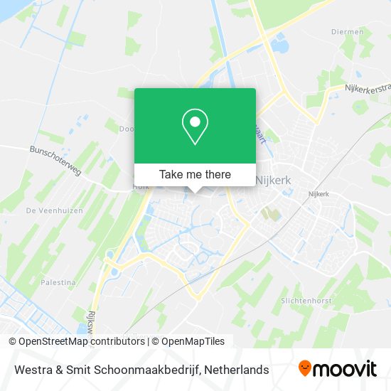 Westra & Smit Schoonmaakbedrijf map