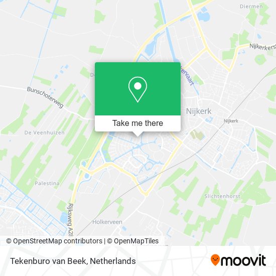 Tekenburo van Beek map