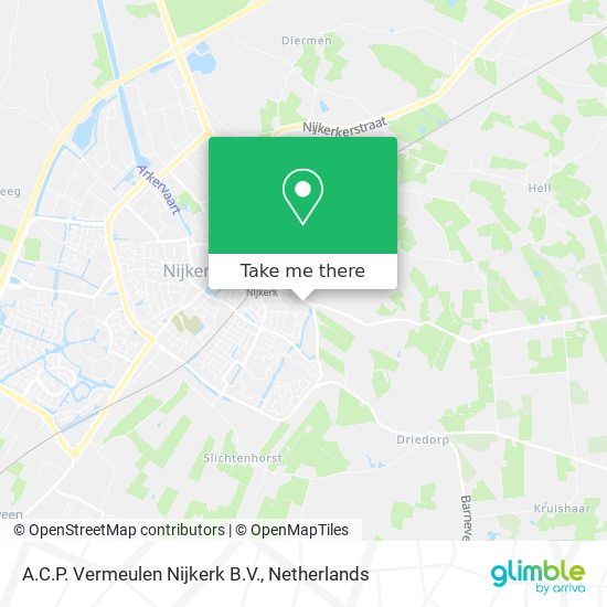 A.C.P. Vermeulen Nijkerk B.V. Karte